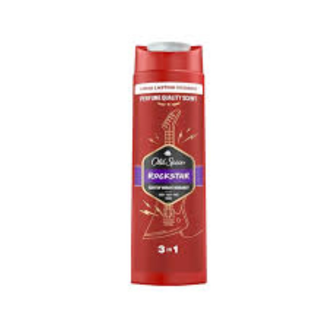 OLD SPICE SHOWER GEL 3IN1 ROCKSTAR 400ML